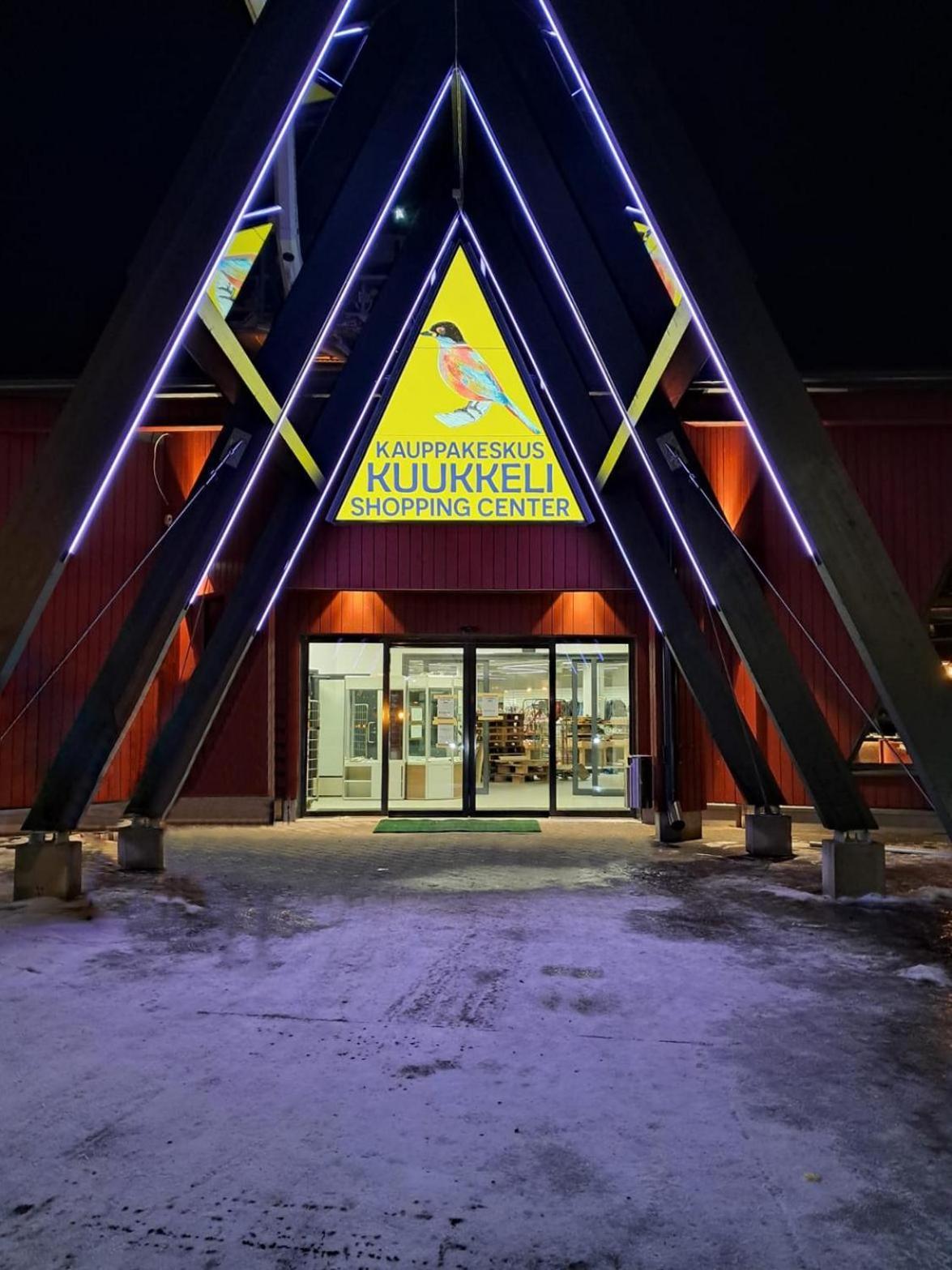 Kuukkeli Log Houses Aurora Resort Saariselkä Exterior foto