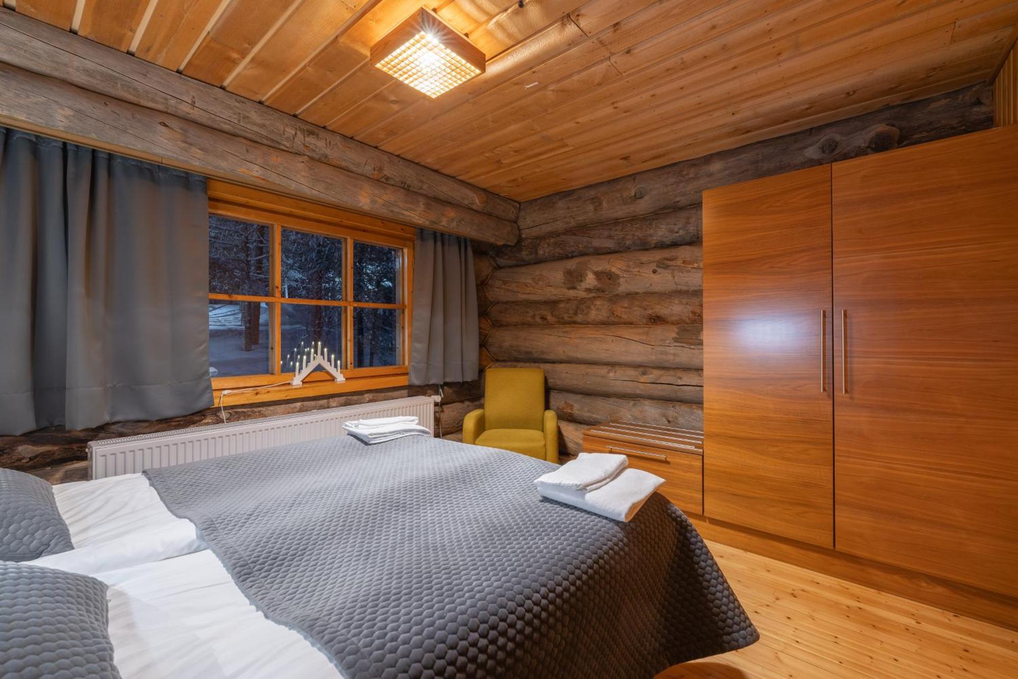 Kuukkeli Log Houses Aurora Resort Saariselkä Exterior foto