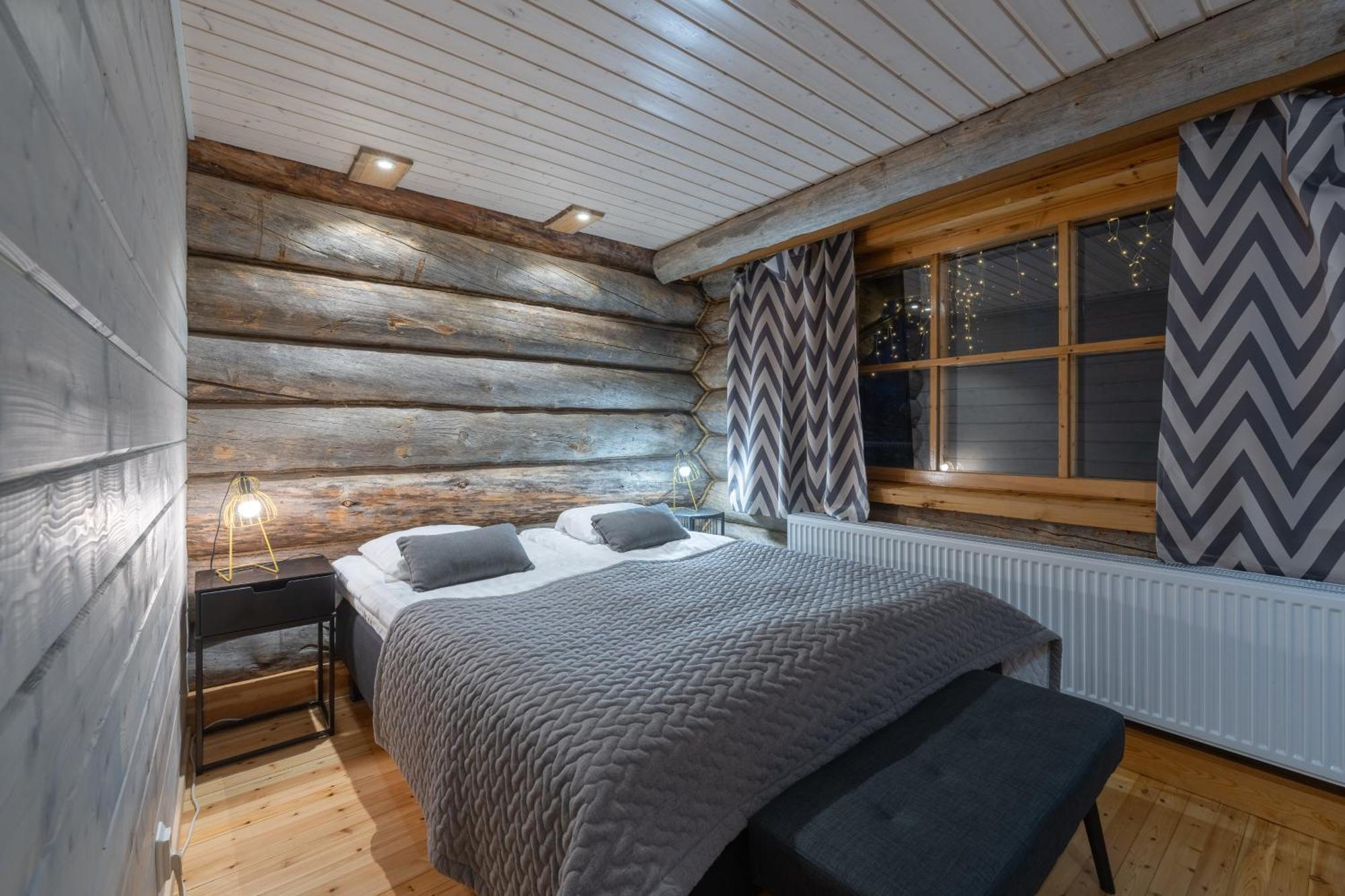 Kuukkeli Log Houses Aurora Resort Saariselkä Exterior foto
